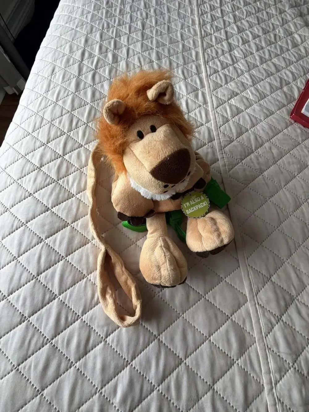 Wild Republic Lion Plush Backpack